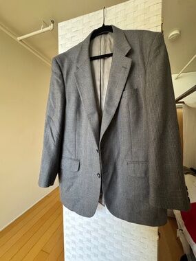 Authentic Burberry Mens Tweed Jacket